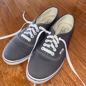 Men’s Vans shoes, size: 7.5, color:Grey, only worn once